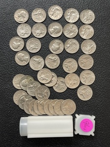 Roll of Bicentennial Quarters