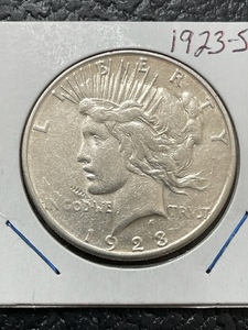 1923-S Peace Dollar