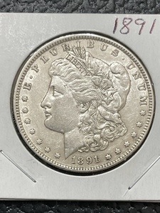 1891 Morgan Dollar