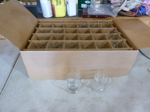 lot 18 image: Case of Low Ball Glasses