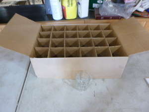 lot 19 image: Case of Crown Royal Low Ball Glasses
