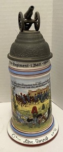 lot 335 image: Vintage Stein Grouping