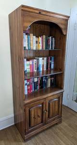 lot 161 image: Wooden Bookcase #1
