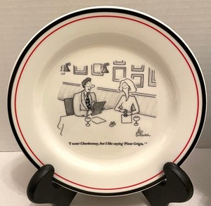 lot 350 image: The New Yorker Cheese Plates