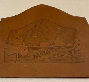 lot 372 image: Vintage Copper Bookends