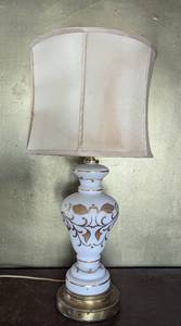 lot 191 image: Gold Painted Table Lamp
