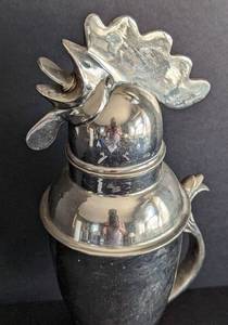 lot 203 image: Rooster Cocktail Shaker