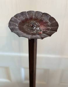 lot 260 image: Metal Floor Candleholder