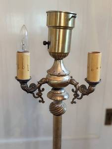 lot 261 image: Two Vintage Floor Lamps