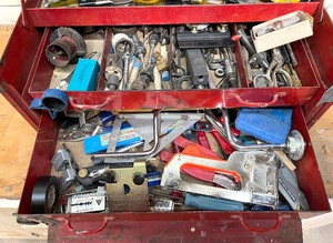 lot 406 image: Duplex Tool Box and Contents