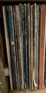 lot 412 image: Variety of Vinyl Record Albums