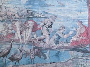 lot 226 image: Framed Vatican Collections Art Museum Exhibit Poster