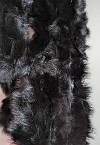 lot 229 image: Marcus Adler Black Rabbit Fur Infinity Scarf