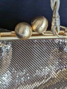 lot 230 image: Whiting and Davis Gold Mesh Purse and Coin Purse