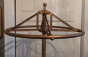lot 235 image: Antique Cast Iron Clothing Rack