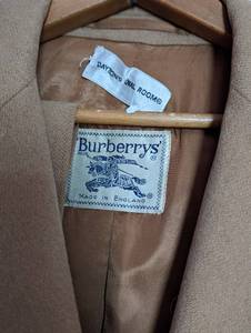 lot 233 image: Vintage Burberry Wool Coat