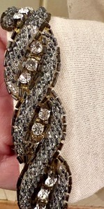 lot 291 image: Fun Vintage Albert Nipon Ladies Dress with Sparkling Embellishments