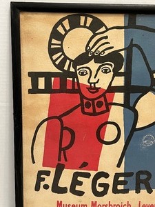 lot 22 image: Vintage Fernand Leger Museum Morsbroich Lithograph