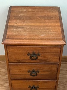 Petite Three Drawer Accent Table