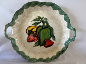 Large Italian Pasta Bowl and Platter