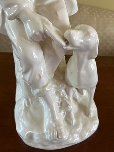 Vintage Holland Mold Ceramic Statue