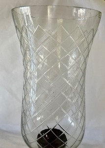 Pair of Hurricane Candle Holders