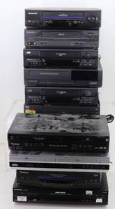 Lot of VCRs