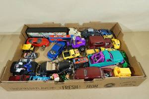 lot 40 image: Assorted Toy Cars, Trucks, Trailers