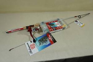lot 81 image: Shakespeare 8 Catch More Fishing Rod Tackle Combo