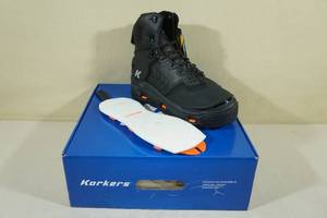 lot 118 image: Korkers River Ops Wading Boots -Mens Size 11
