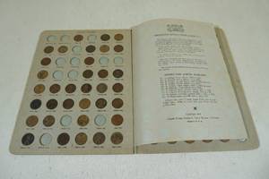 lot 166 image: Dansco Coin Folder with Pennies