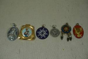 lot 181 image: 6 Necklace Pendants