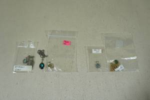 lot 190 image: 3 Necklaces and Pendant -Jade & Opal
