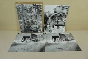 lot 198 image: 4 Antique Photo Reproductions -11x14