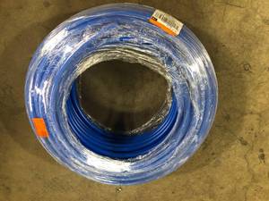 34 in. x 300 ft. Coil Blue PEX-B Pipe by SharkBite  Customer Returns See Pictures