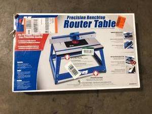 Precision Bench Top Router Table by Kreg  Customer Returns See Pictures