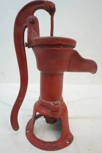 lot 63 image: Vintage Western Supply Pump