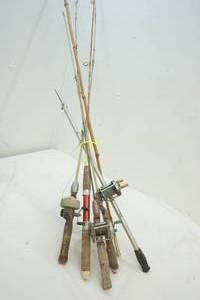 lot 87 image: Vintage Fishing Poles