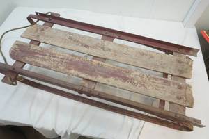 lot 96 image: Vintage Sled