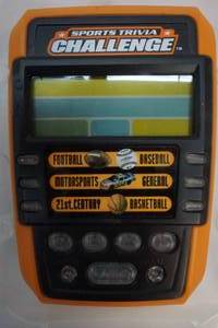 lot 106 image: Handheld Sports Trivia Challenge game