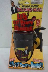 lot 164 image: Michael Buffer Talking Mug
