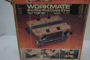 lot 12 image: Black and Decker Work Center and Vise