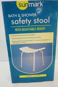 lot 191 image: Bath and Shower Safety Stool