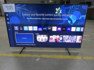 lot 908 image: Samsung - 50 Class Q60B QLED 4K Smart Tizen TV ModelQN50Q60BAFXZA