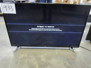 lot 933 image: VIZIO V-Series 43 Class 4K HDR Smart TV - V435-J01 (DENT ON BACK)