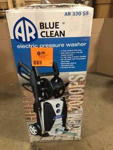 2,000 PSI 1.4 GPM Electric Cold Water by AR Blue Clean   Customer Returns See Pictures