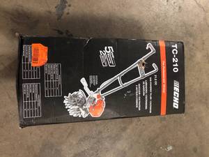 9 in. 21.2 cc Gas Tiller Cultivator Front-Tine Forward Rotating by ECHO   Customer Returns See Pictures