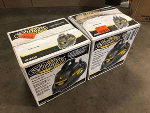 2 Lots of 2.5 Gallon 1.75 Peak HP Compact WetDry Shop Vacuum with Filter Bag, Hose and Accessories by Stinger Customer Returns See Pictures