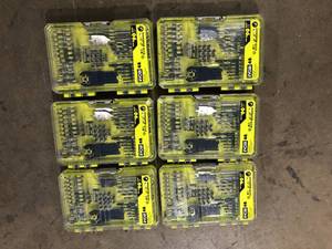 Lot of Assorted 48-Piece Project Set by RYOBI  Customer Returns See Pictures