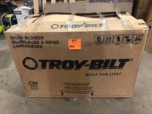 Storm 24 in. 208 cc Two- Stage Gas Snow Blower with Electric Start Self Propelled by Troy-Bilt   Customer Returns See Pictures